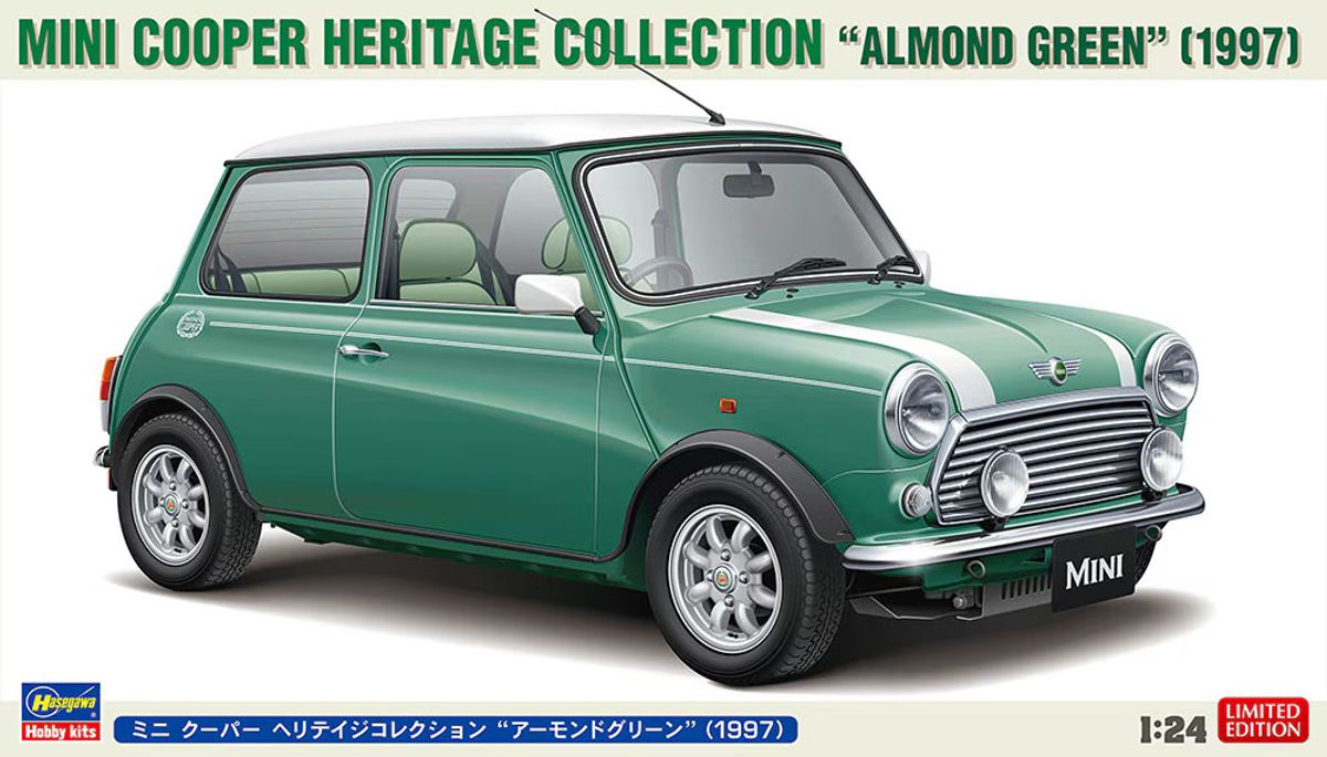 Hasegawa - 1/24 Mini Cooper Heritage Collection 